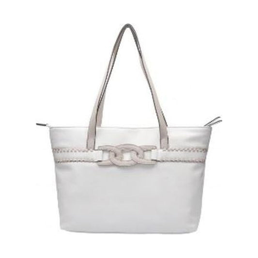 Ara womens white mona tote bag | Vilbury London