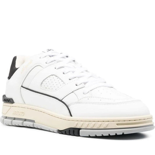 AXEL ARIGATO mens white, black area lo sneaker | Vilbury London