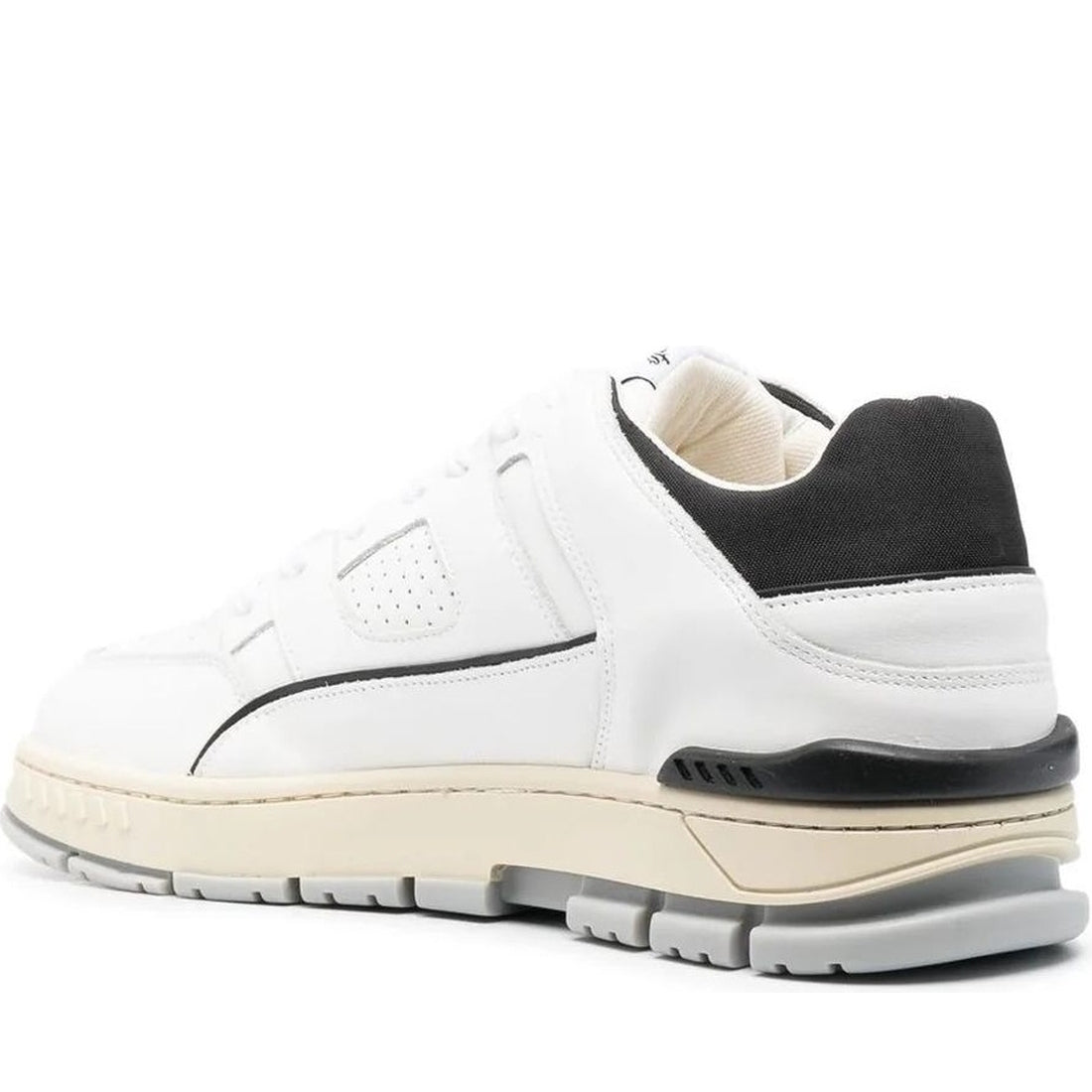 AXEL ARIGATO mens white, black area lo sneaker | Vilbury London