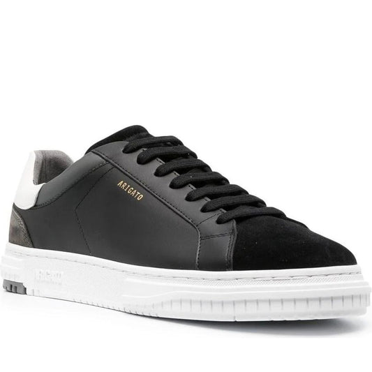 AXEL ARIGATO mens black, white atlas sneaker | Vilbury London