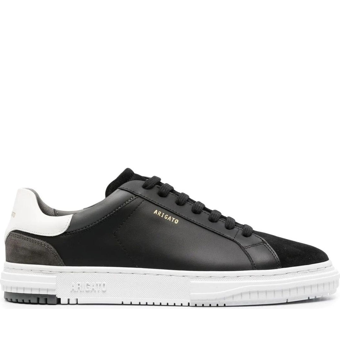 AXEL ARIGATO mens black, white atlas sneaker | Vilbury London