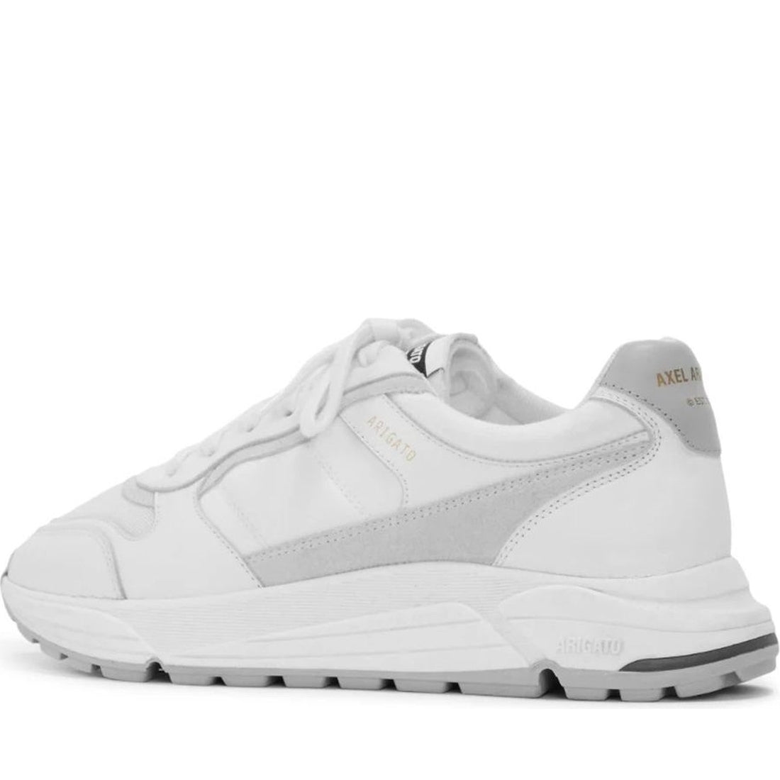 AXEL ARIGATO mens white rush sneaker | Vilbury London