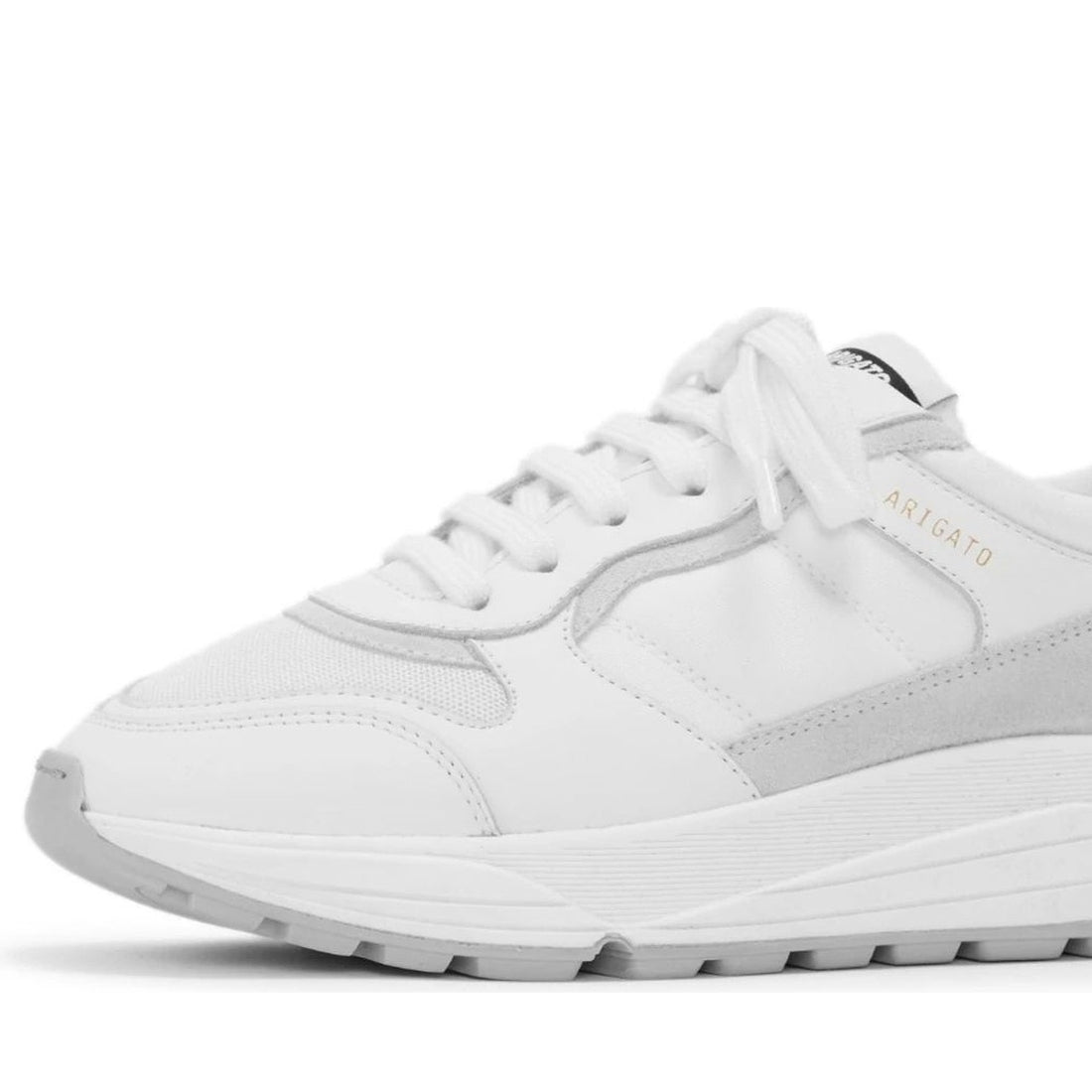 AXEL ARIGATO mens white rush sneaker | Vilbury London