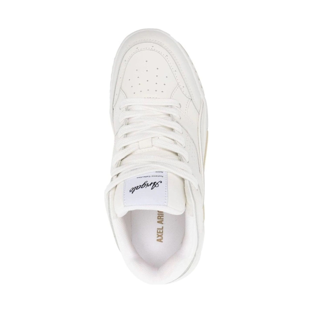 AXEL ARIGATO womens white, beige area lo sneaker | Vilbury London