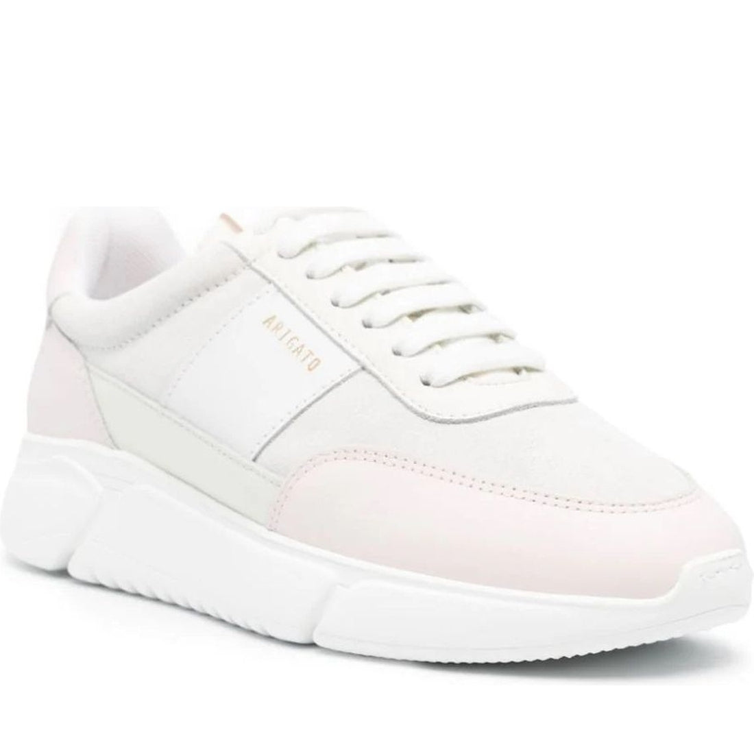 AXEL ARIGATO womens beige, light pink genesis vintage runner | Vilbury London