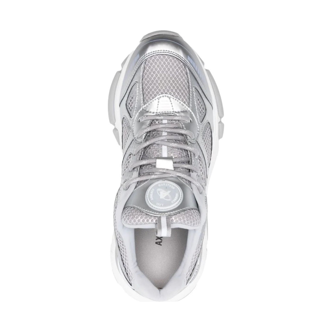 AXEL ARIGATO womens silver, grey marathon neo runner | Vilbury London