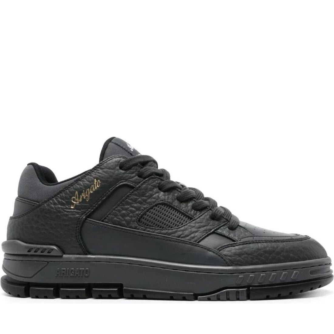 AXEL ARIGATO mens black area lo sneaker | Vilbury London