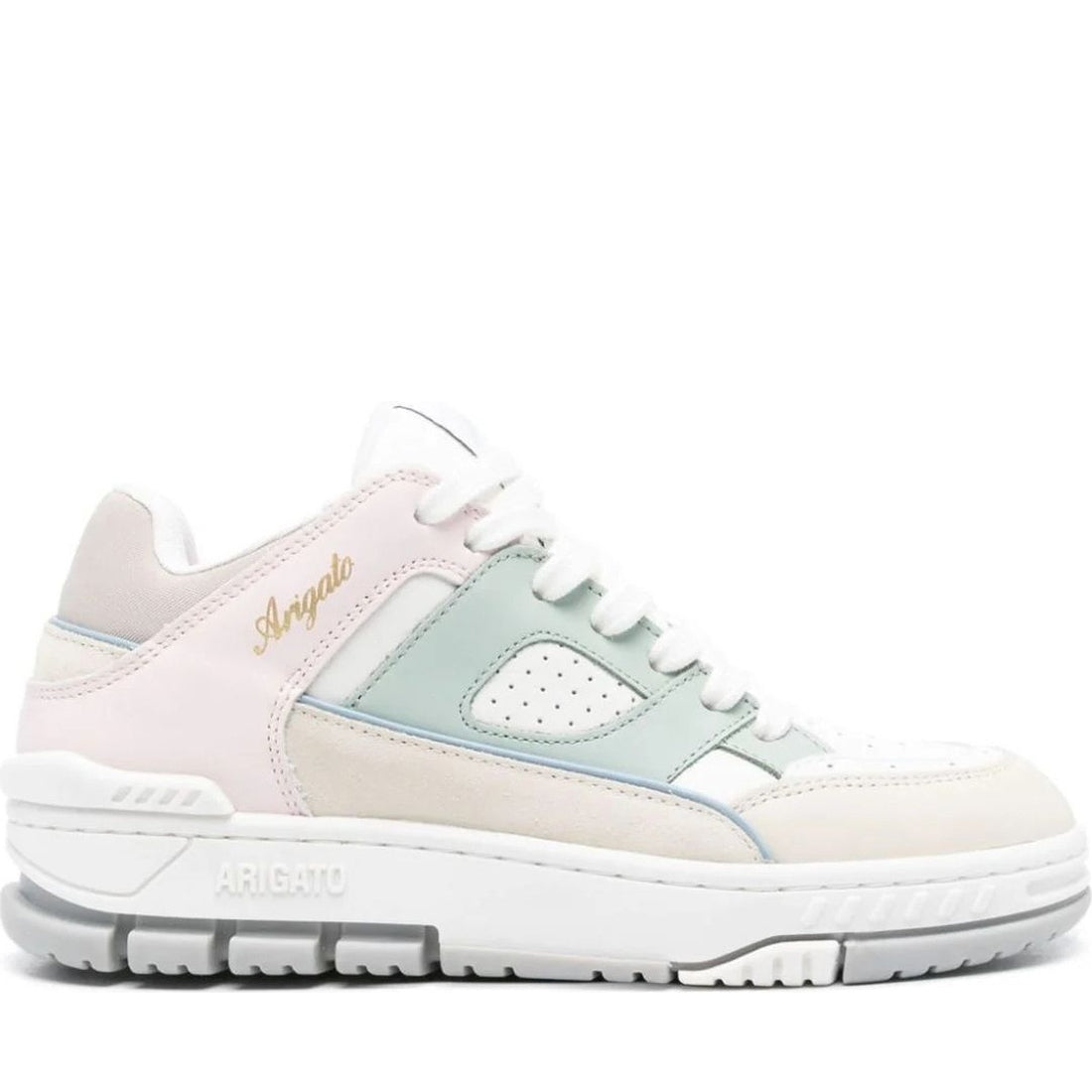 AXEL ARIGATO womens mint, beige area lo sneaker | Vilbury London