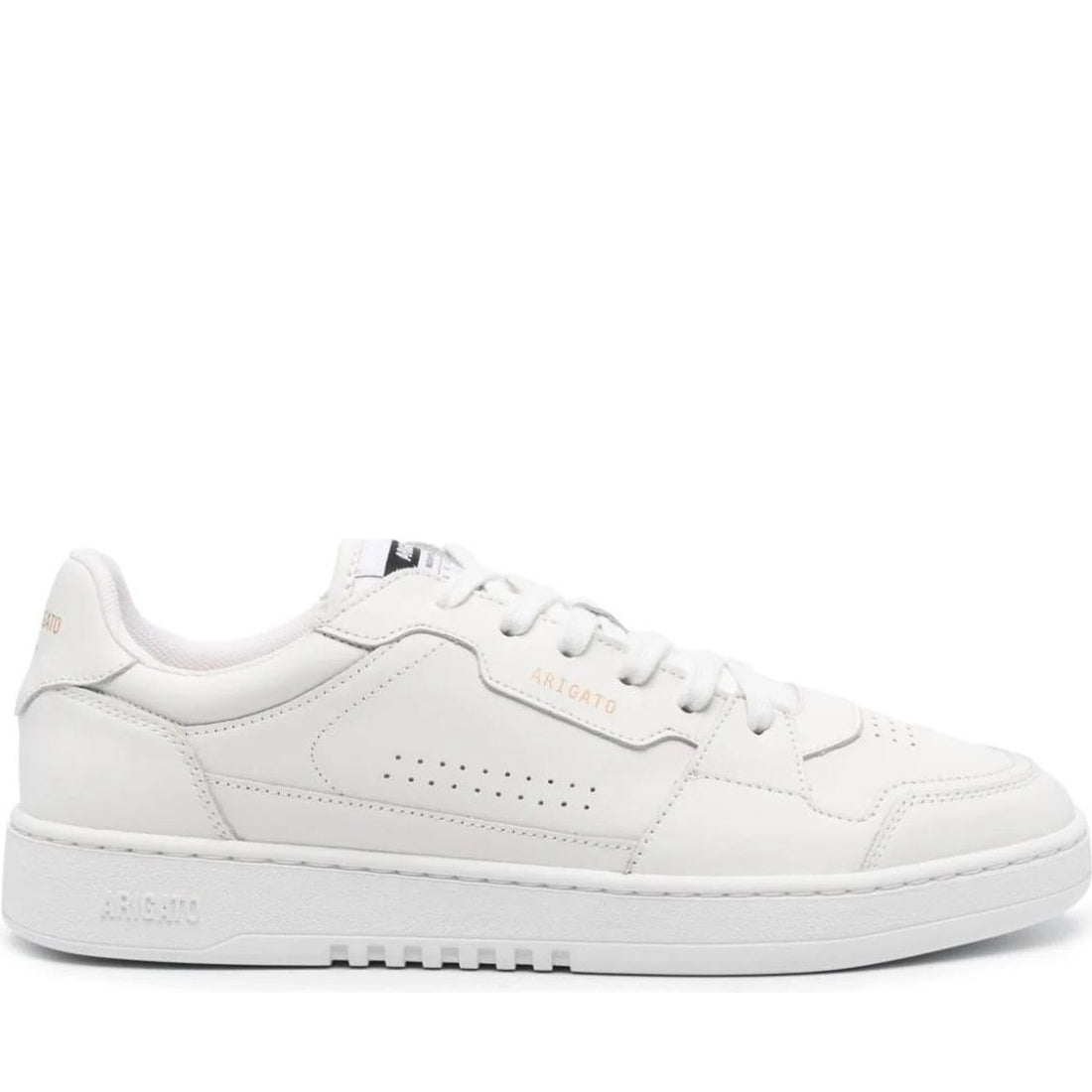 AXEL ARIGATO mens white dice lo sneaker | Vilbury London