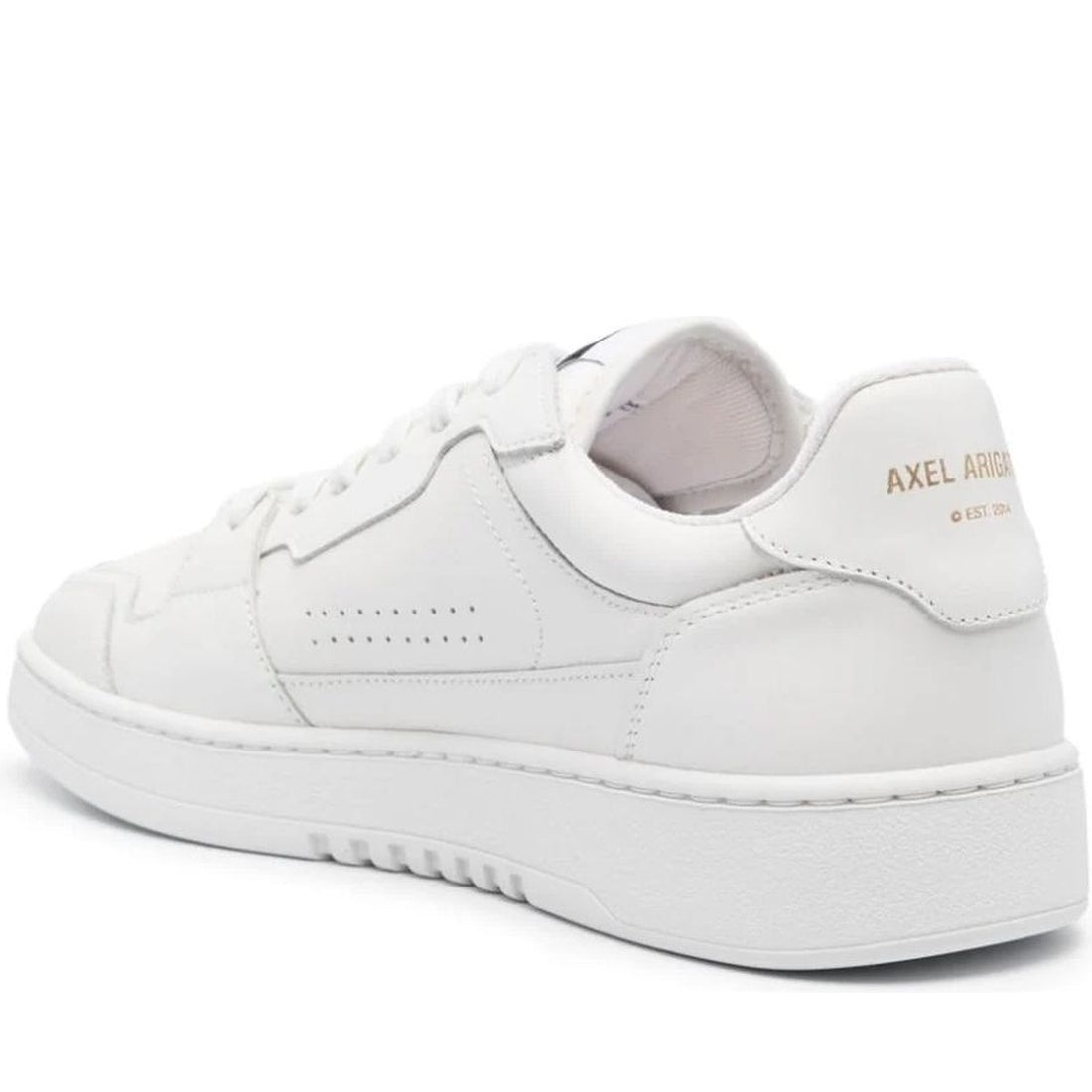 AXEL ARIGATO mens white dice lo sneaker | Vilbury London