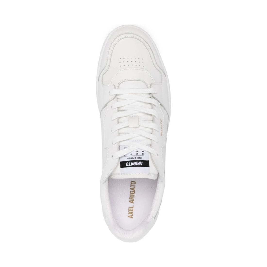 AXEL ARIGATO mens white dice lo sneaker | Vilbury London