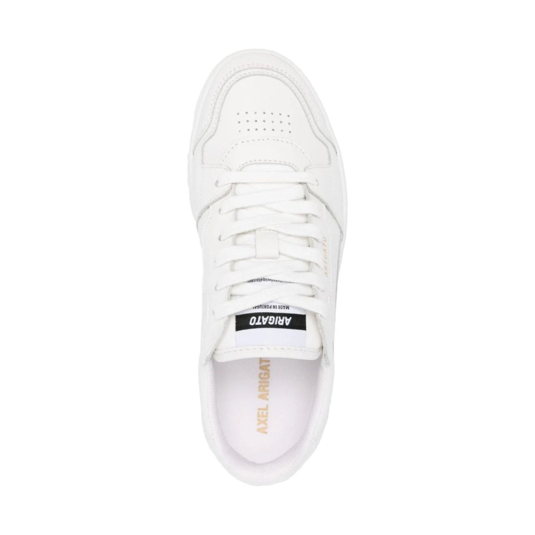 AXEL ARIGATO womens white dice lo sneaker | Vilbury London