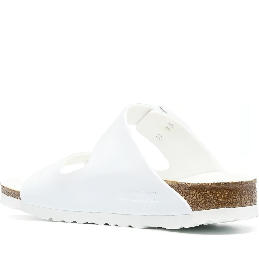 Birkenstock unisex adults white arizona bf slippers | Vilbury London