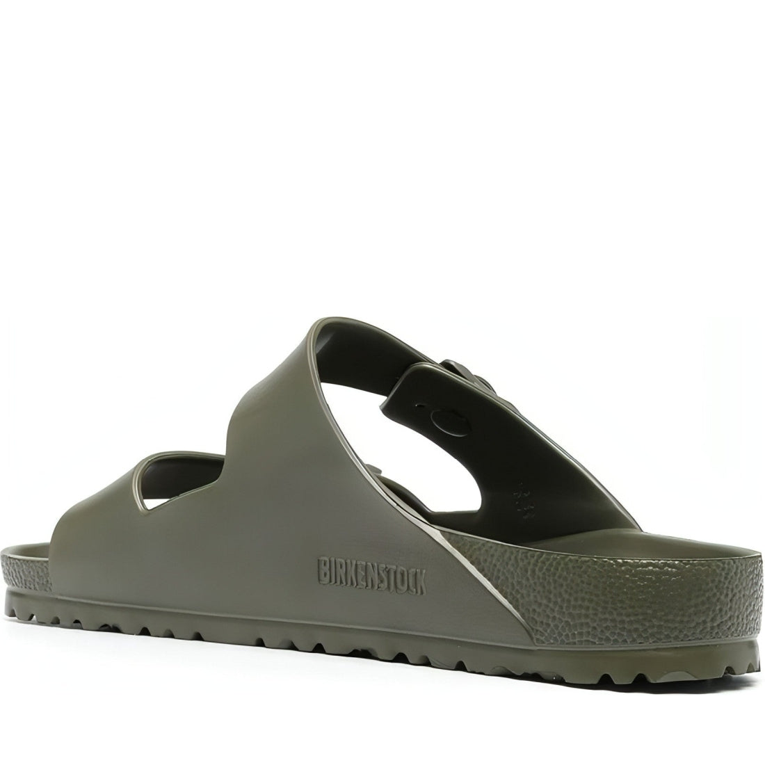 Birkenstock unisex adults khaki arizona eva slides | Vilbury London