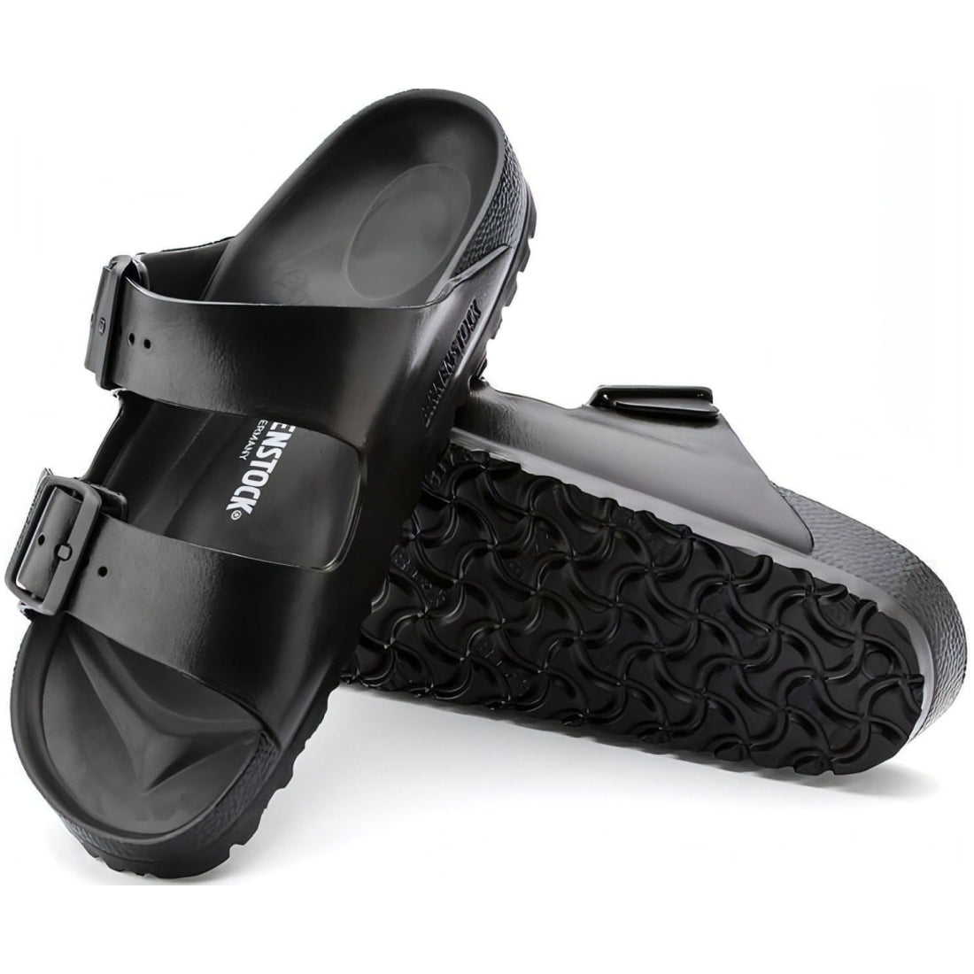 Birkenstock unisex adults black arizona eva slides | Vilbury London