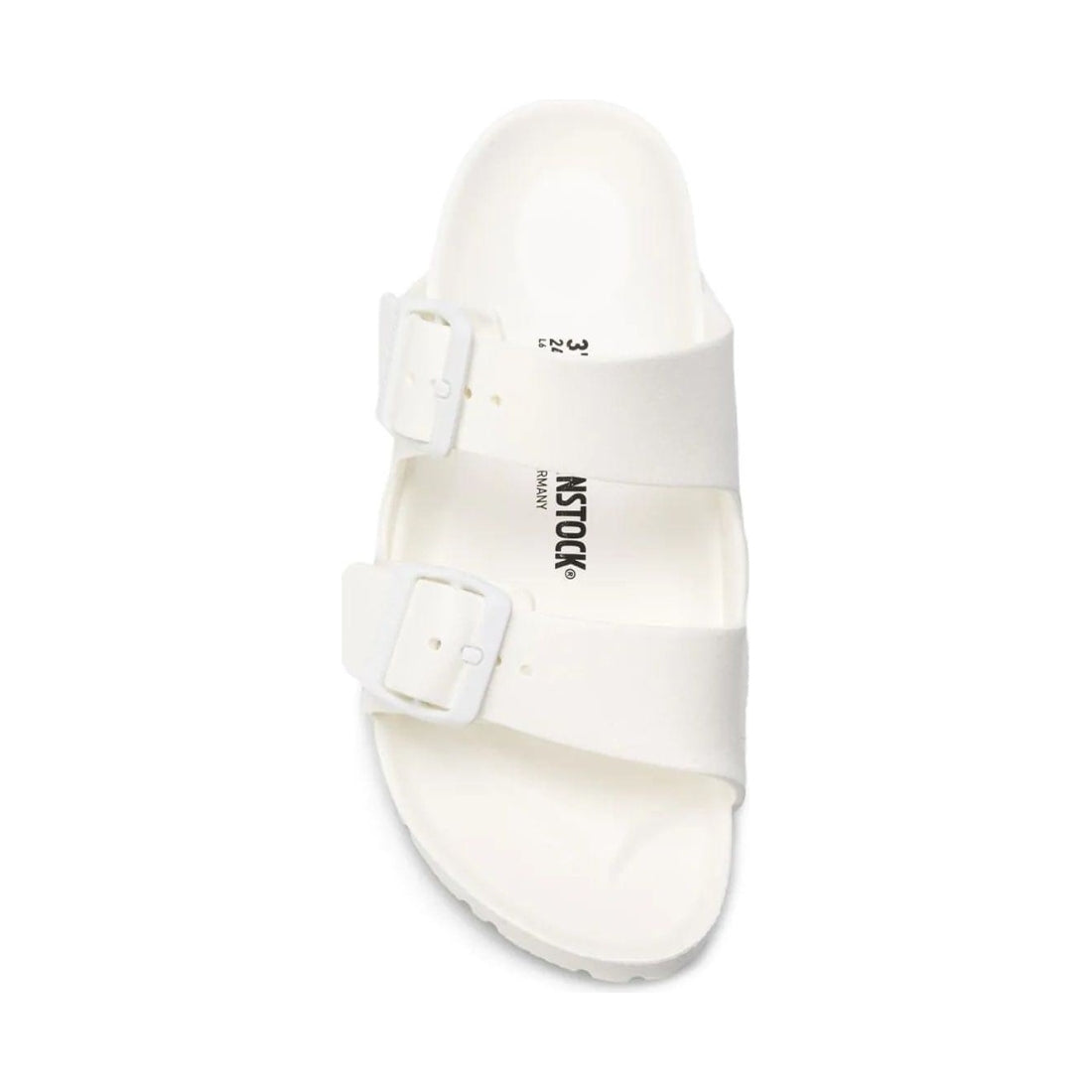 Birkenstock unisex adults white arizona eva slides | Vilbury London