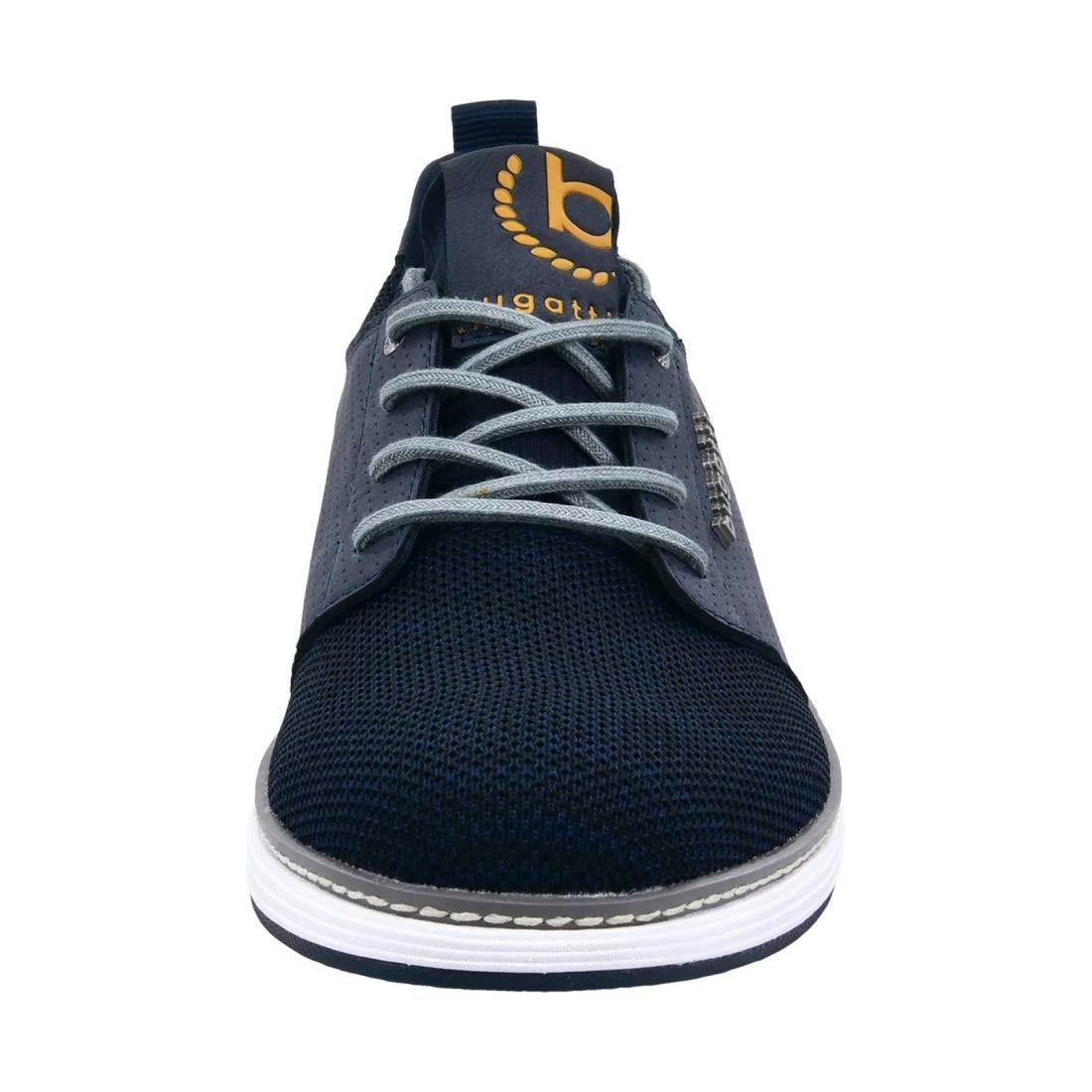 Bugatti mens dark blue colby leisure trainers | Vilbury London