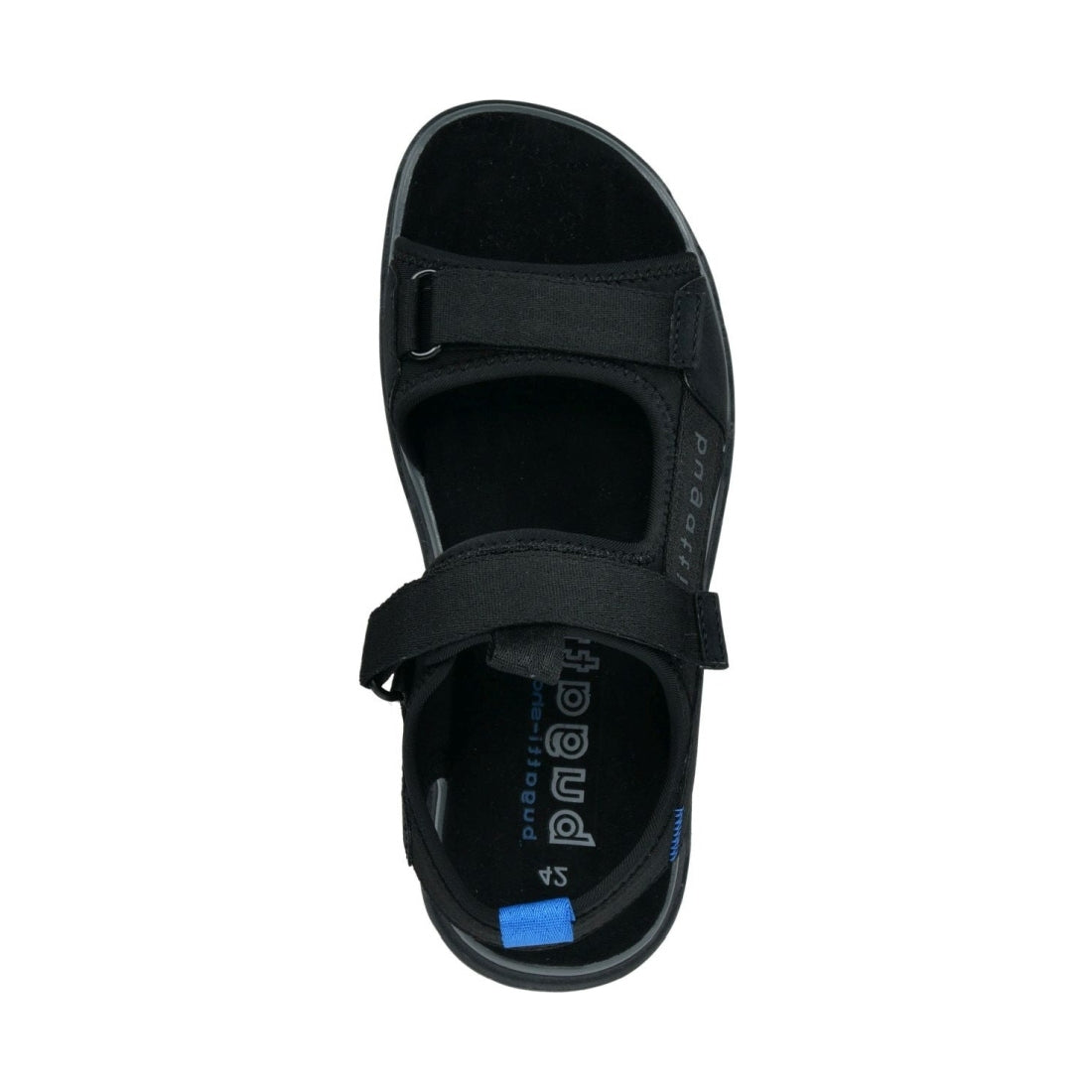 Bugatti mens 1000 schwarz creek sandals | Vilbury London