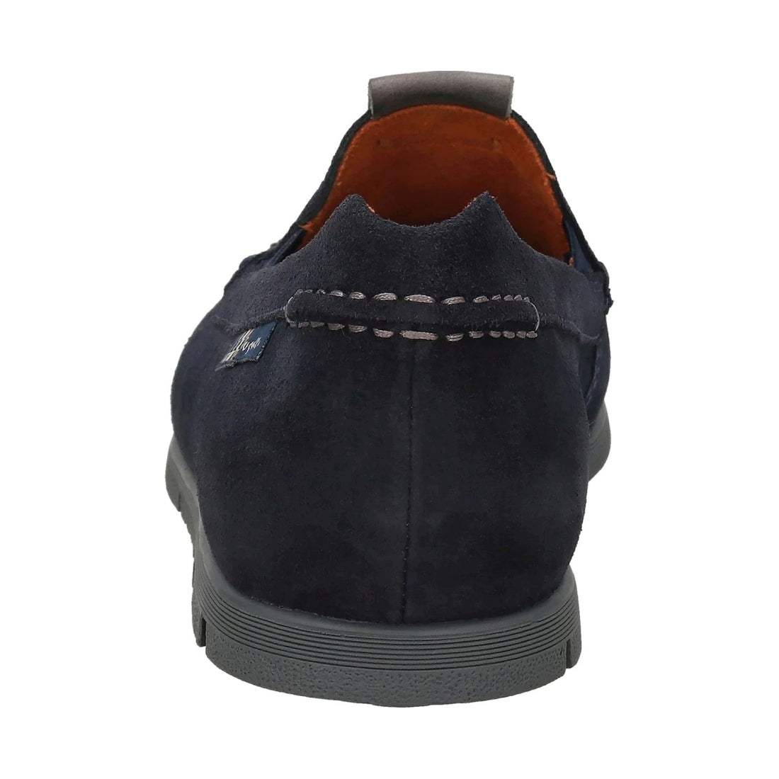 Bugatti mens dark blue clipperton mocasins | Vilbury London