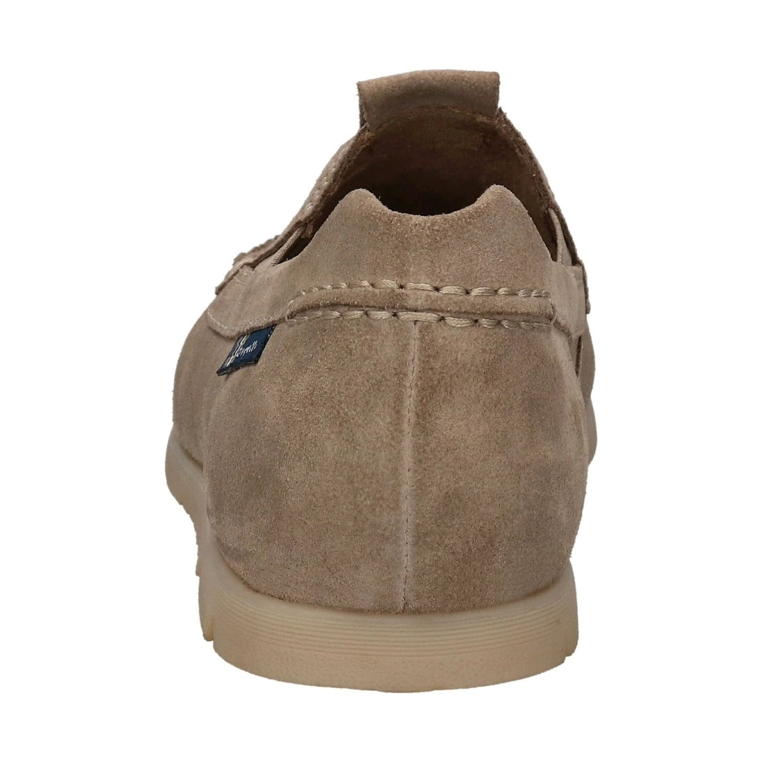 Bugatti mens taupe clipperton mocasins | Vilbury London