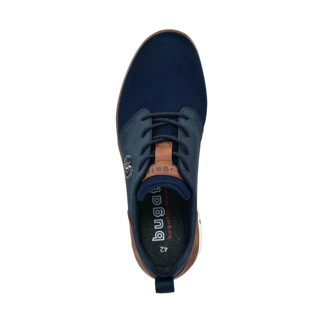 Bugatti mens dark blue artic leisure trainers | Vilbury London