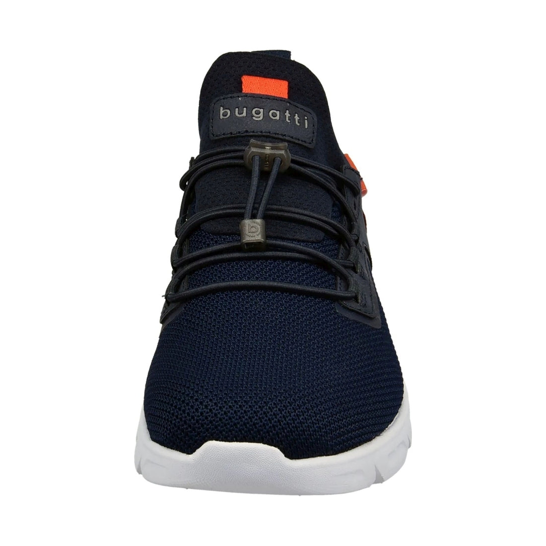 Bugatti mens dark blue nubola leisure trainers | Vilbury London