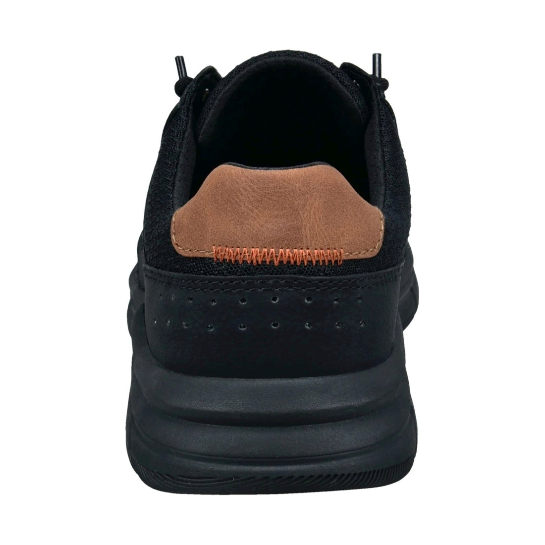 Bugatti mens black soa leisure trainers | Vilbury London