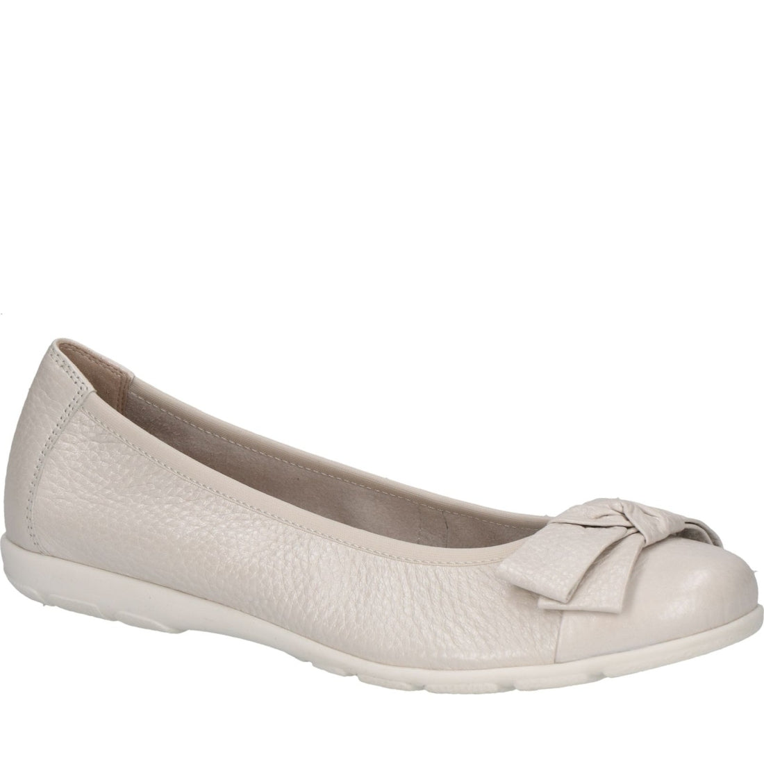 Caprice womens pearl perl dee casual closed ballerinas | Vilbury London