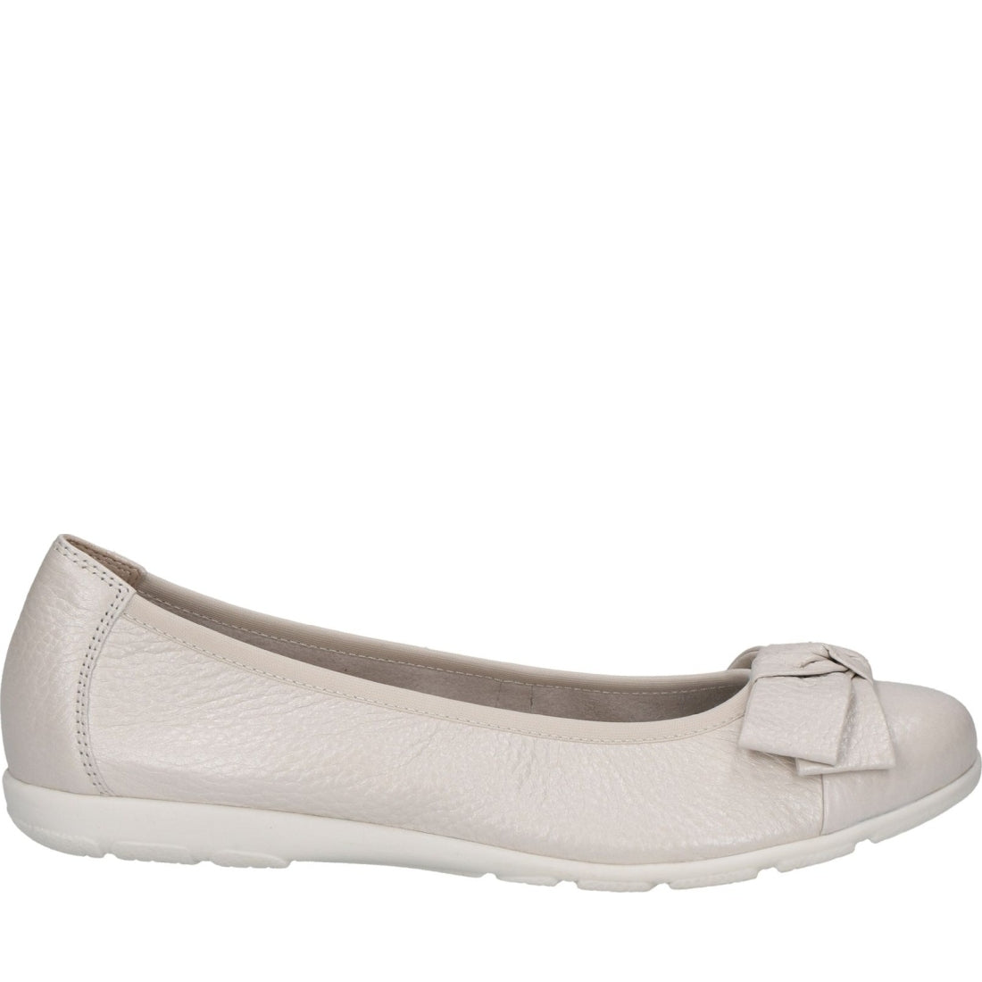 Caprice womens pearl perl dee casual closed ballerinas | Vilbury London