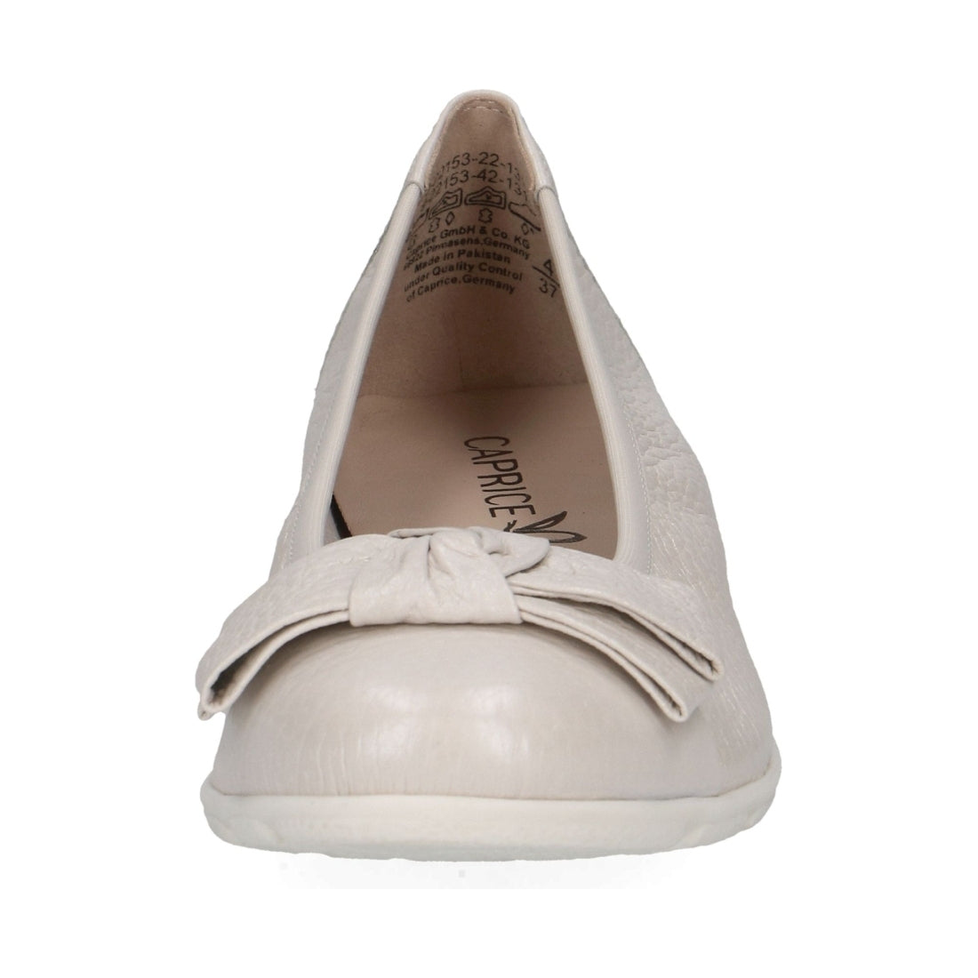 Caprice womens pearl perl dee casual closed ballerinas | Vilbury London