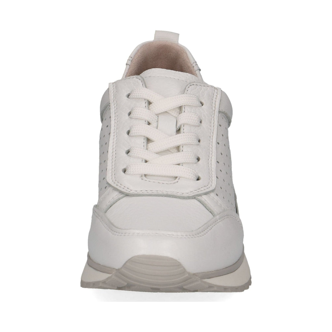 Caprice womens white deer leisure trainers | Vilbury London