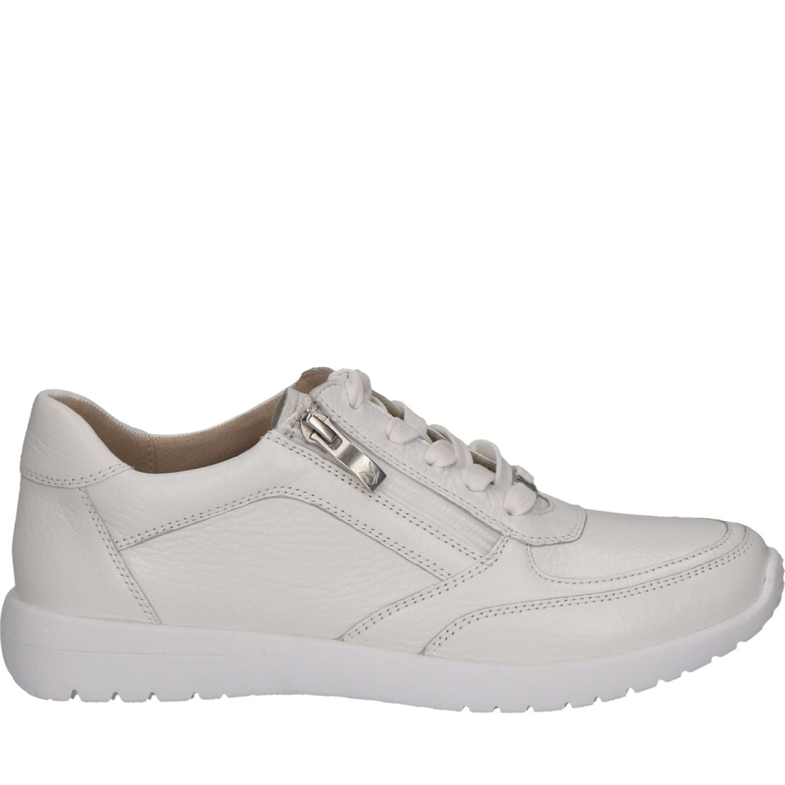 Caprice womens white deer leisure trainers | Vilbury London