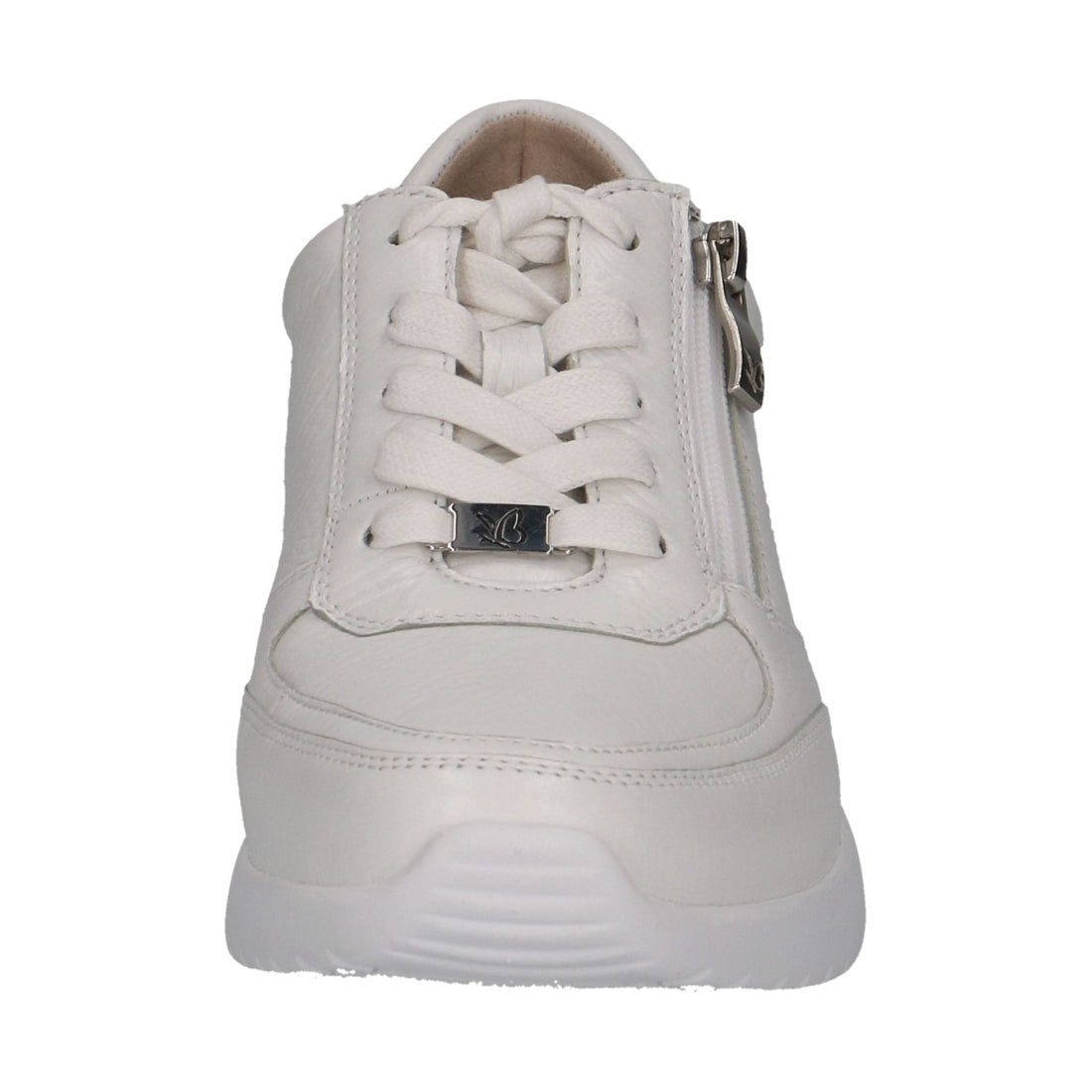 Caprice womens white deer leisure trainers | Vilbury London