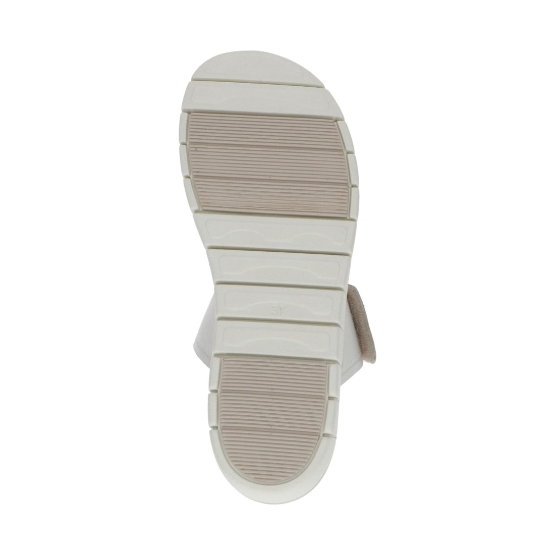 Caprice womens beige comb casual open sandals | Vilbury London