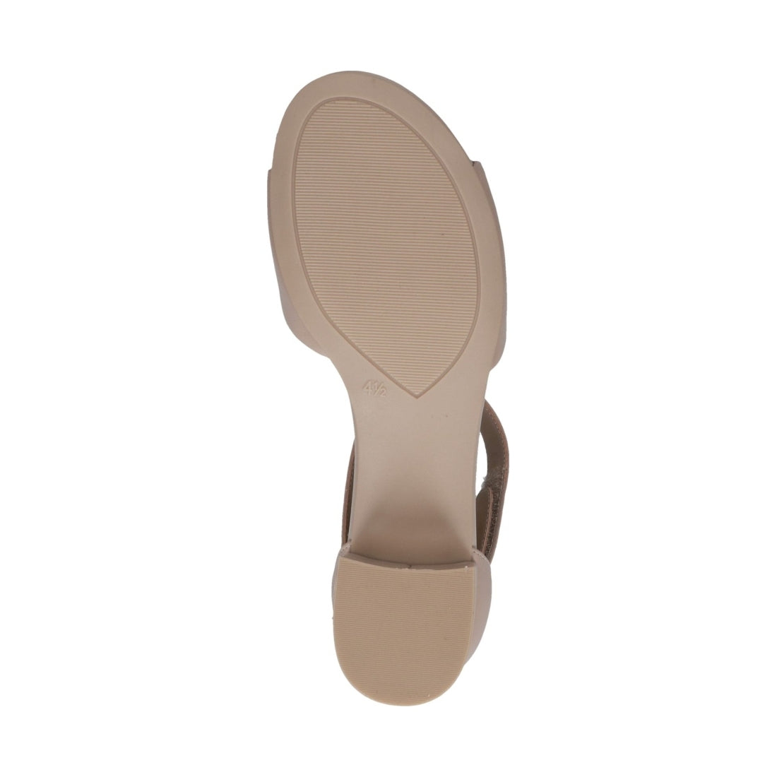 Caprice womens beige nappa casual open sandals | Vilbury London