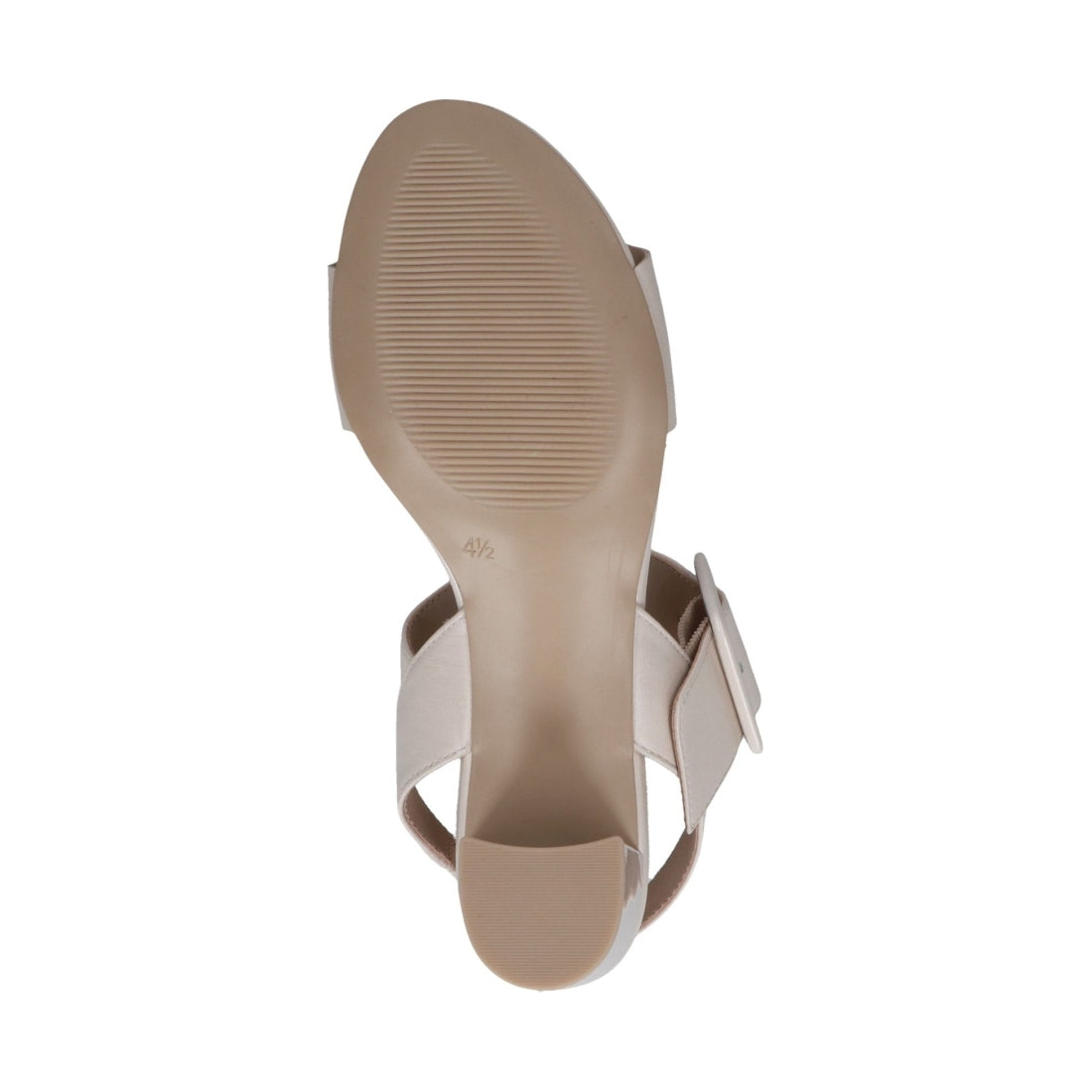 Caprice womens cream perlato casual open sandals | Vilbury London