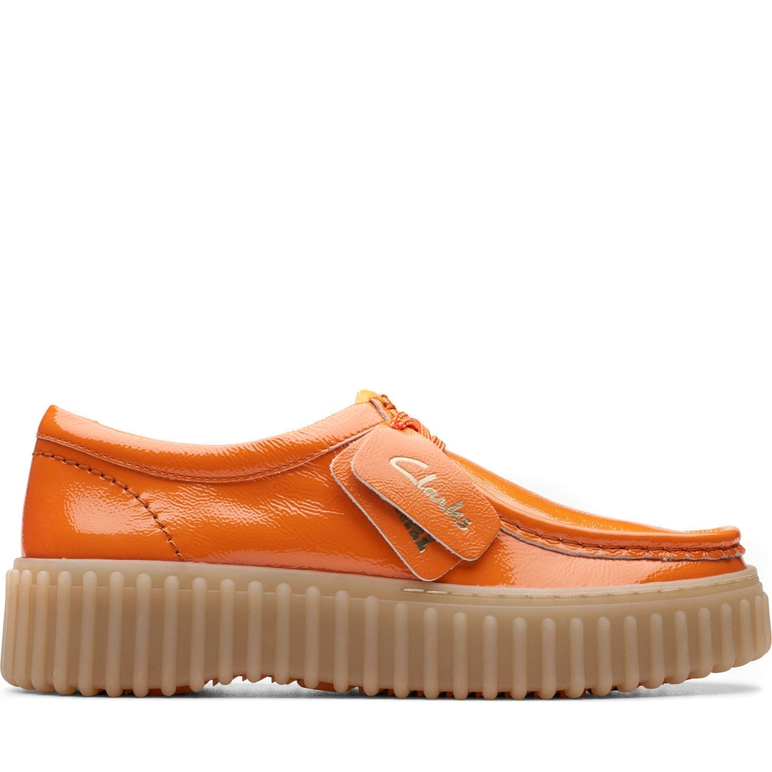 torhill bee leisure trainers 5260 orange patent