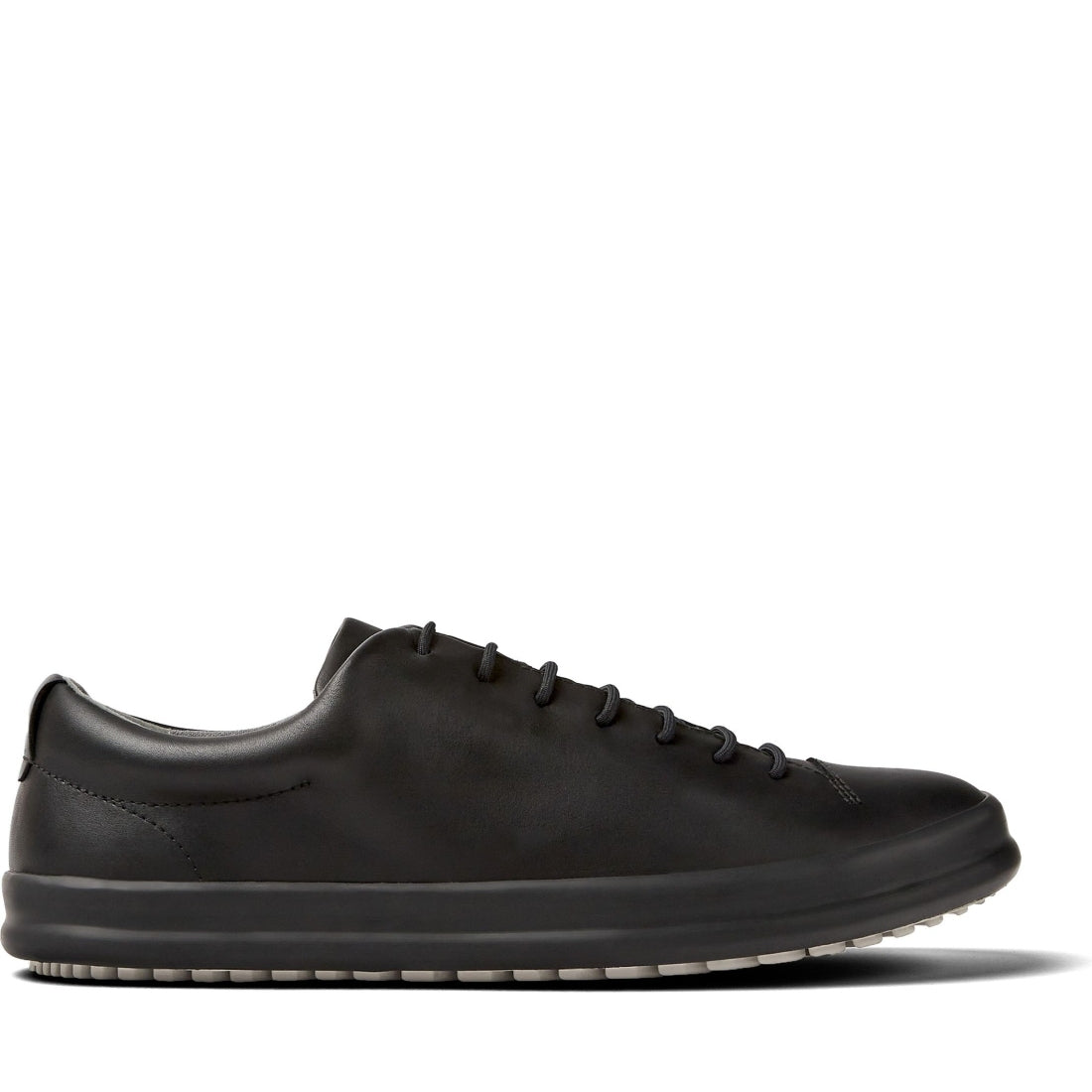 Camper mens black vulcanized-​strobel leisure trainers | Vilbury London