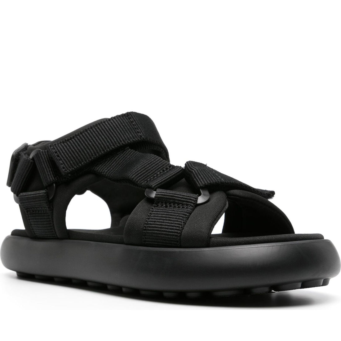 Camper womens black lasted sandals | Vilbury London