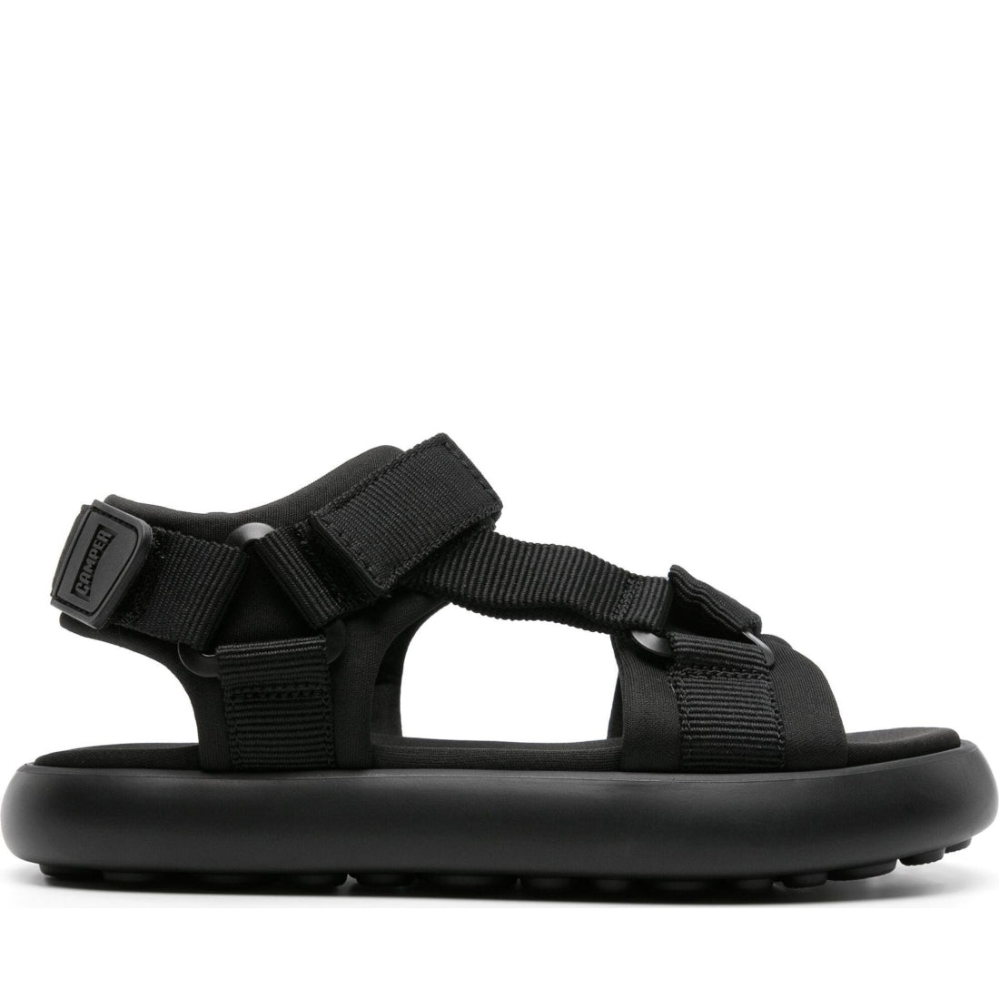 Camper womens black lasted sandals | Vilbury London