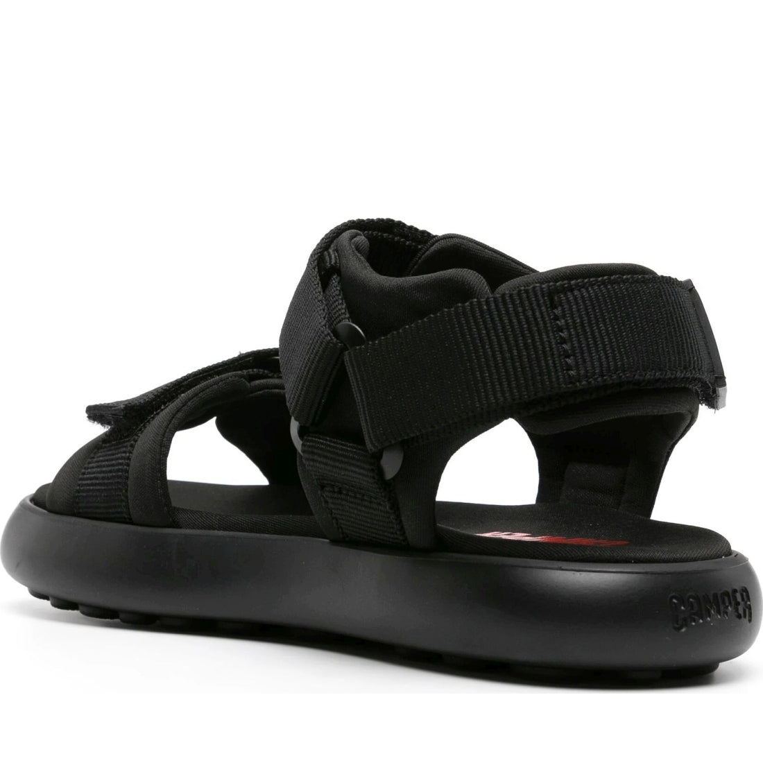 Camper womens black lasted sandals | Vilbury London