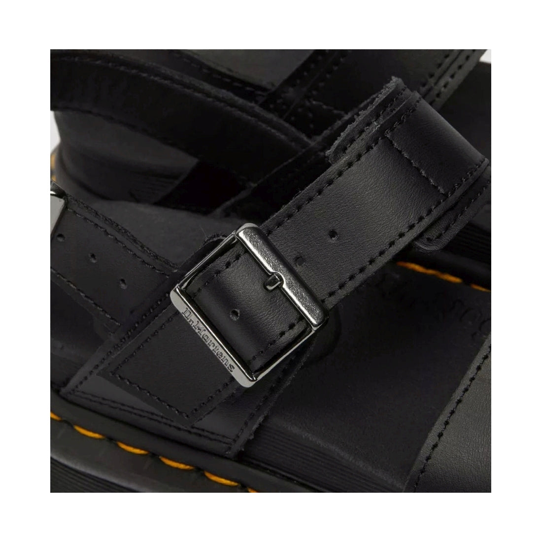 Dr. Martens womens black voss hydro sandals | Vilbury London