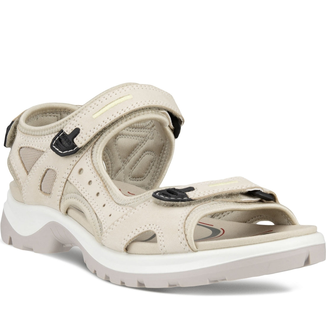 ECCO womens beige offroad sandals | Vilbury London