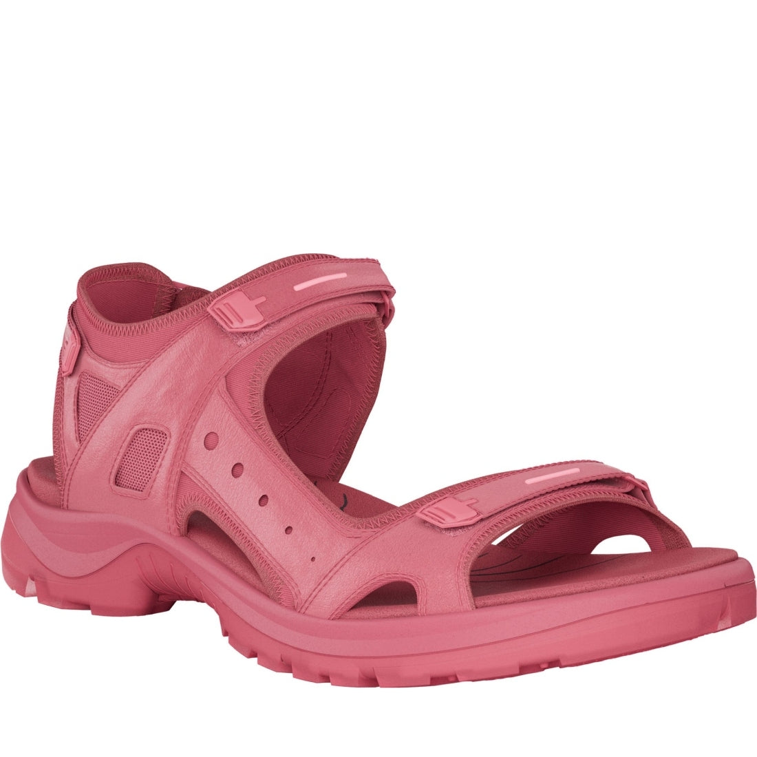 ECCO womens pink offroad sandals | Vilbury London