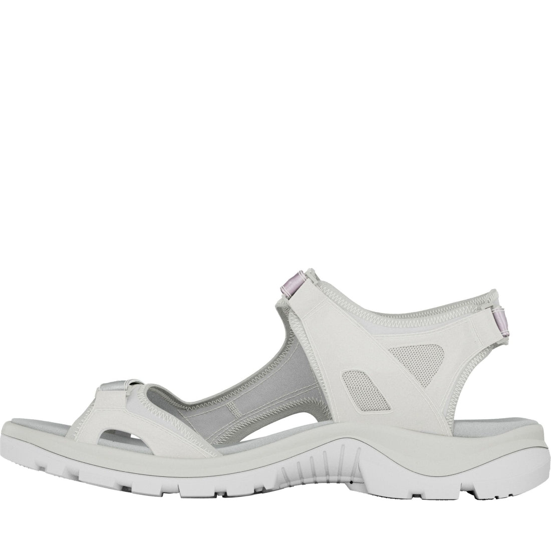 ECCO womens white offroad sandals | Vilbury London