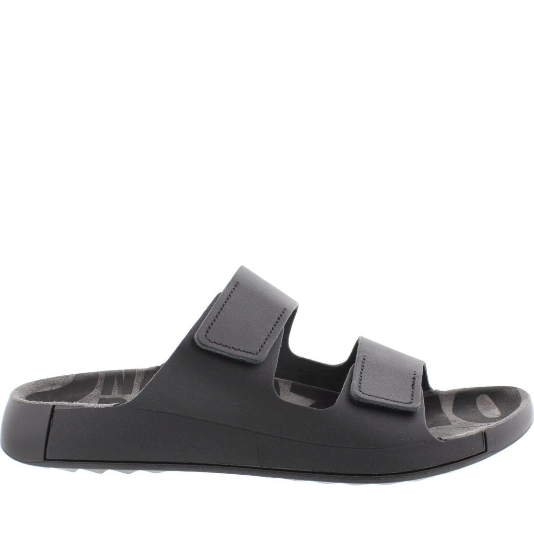 ECCO mens black cozmo slippers 50090401001 Vilbury London