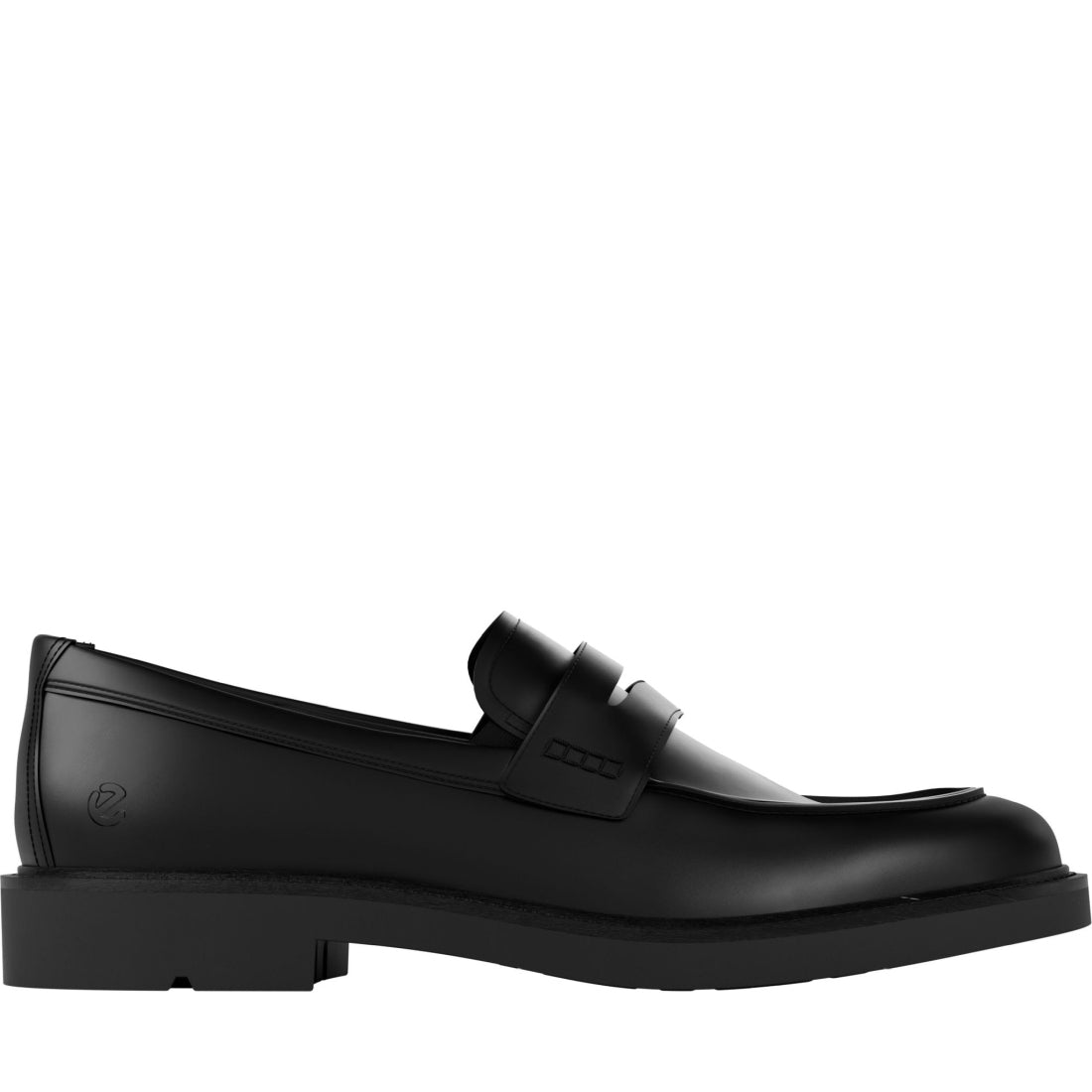 ECCO mens black metropole london loafers | Vilbury London
