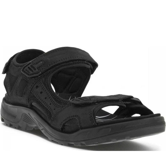 ECCO mens black offroad sandals | Vilbury London