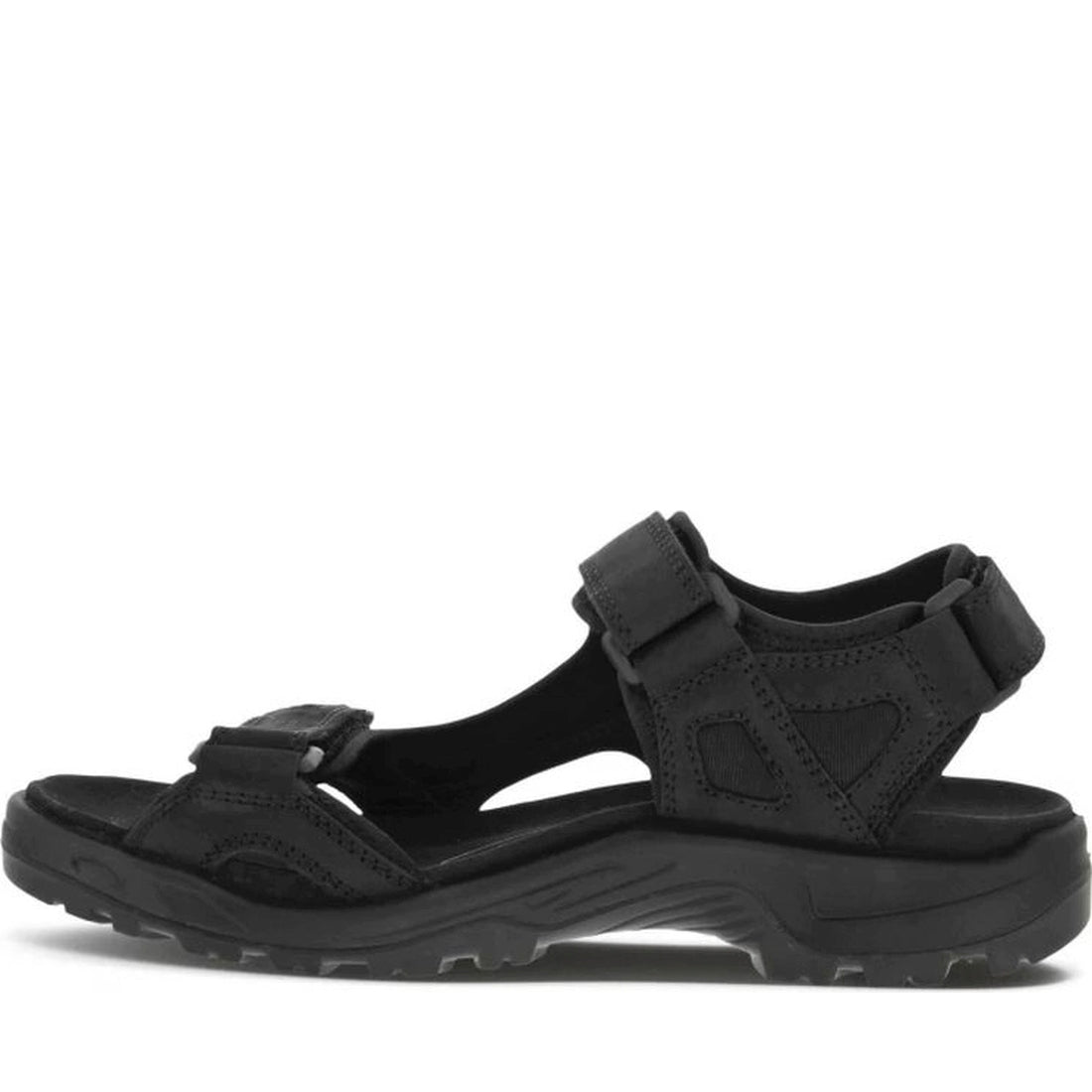 ECCO mens black offroad sandals | Vilbury London