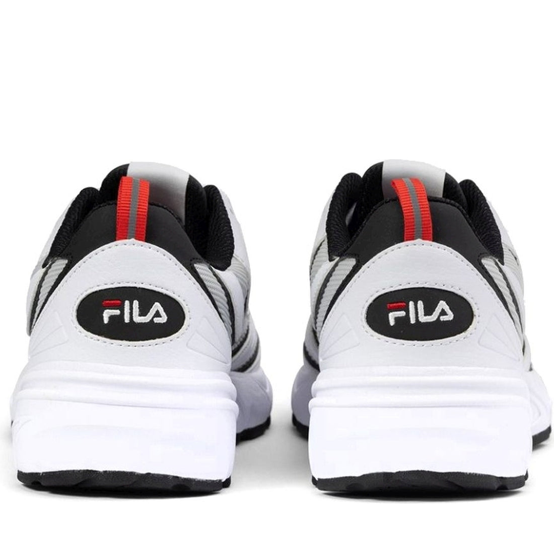 FILA mens gray violet black actix leisure trainers | Vilbury London